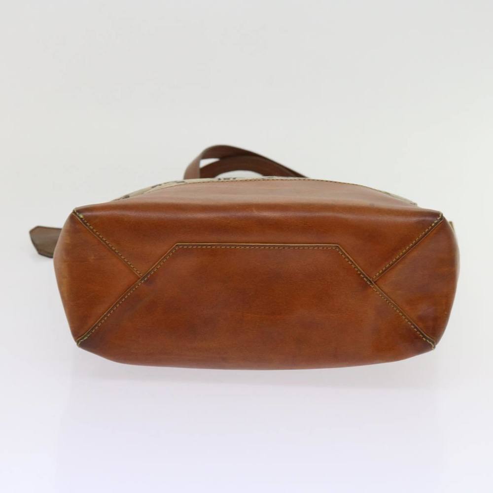 Vintage Celine Brown and Tan Tote Bag - Picture 6 of 16